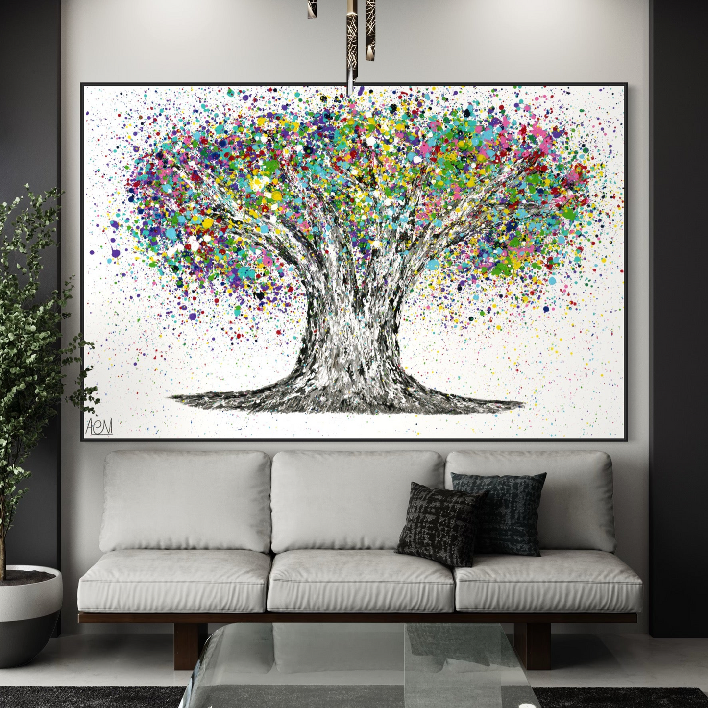 עץ האושר - קסם צבעוני