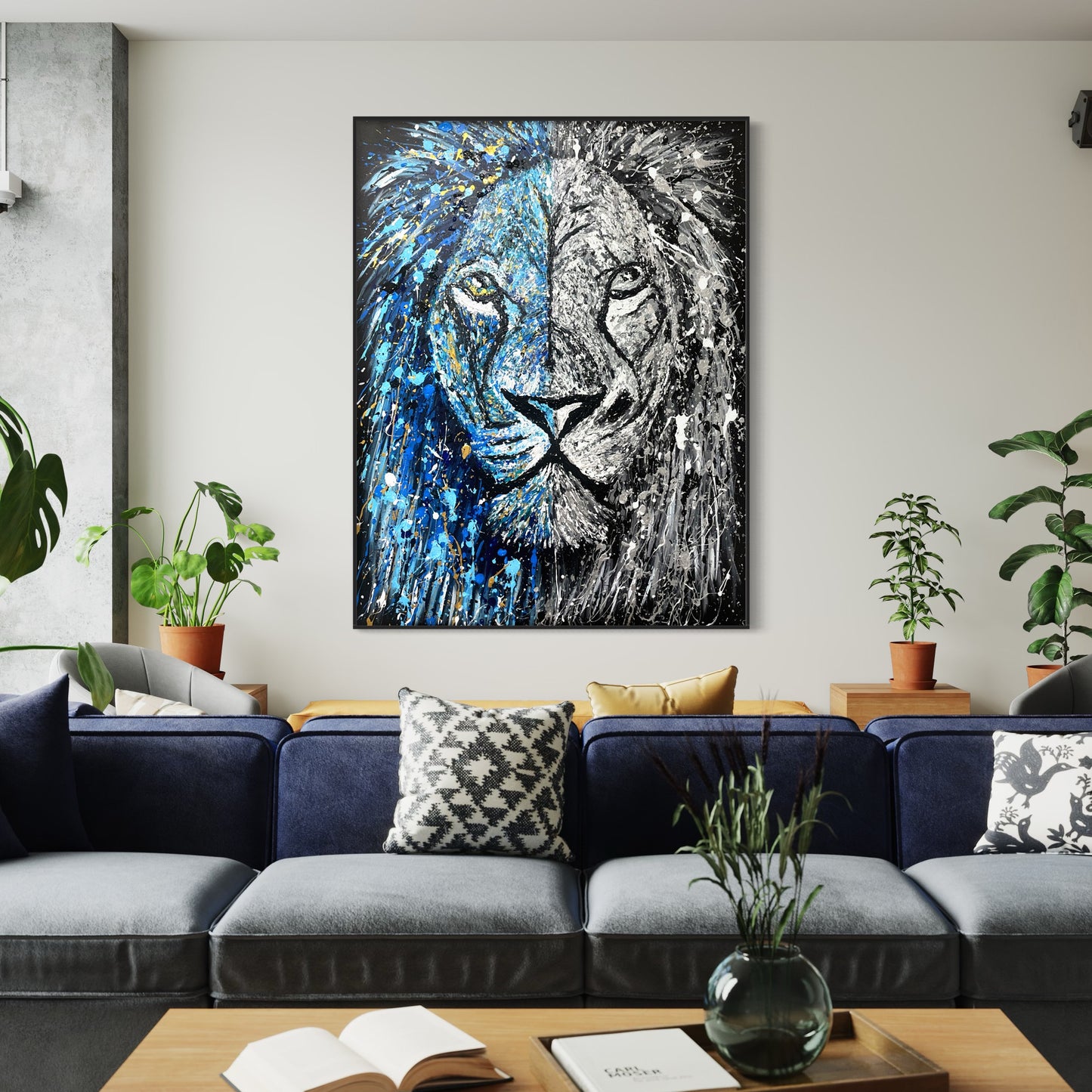 עוצמת כחול לבן